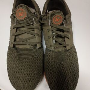 New Balance Men's Khaki and Orange Sneakers